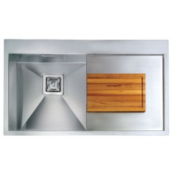 CM CLARK 86x50 FREGADERO DE UN SENO ACERO INOX AISI304