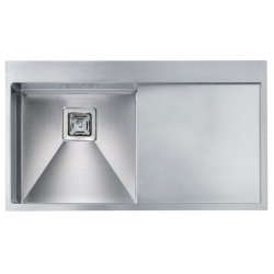 LAVELLO CM BATIK 86X50 1 VASCA ACCIAIO INOX SATINATO