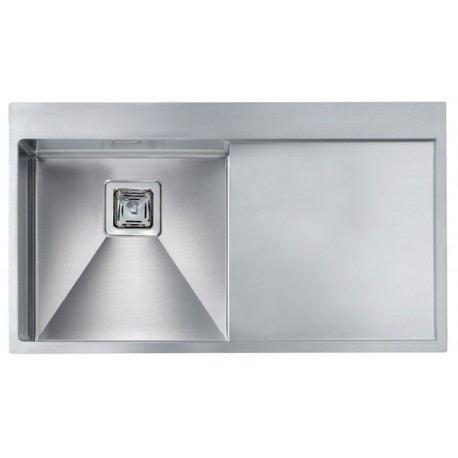 LAVELLO CM BATIK 86X50 1 VASCA ACCIAIO INOX SATINATO