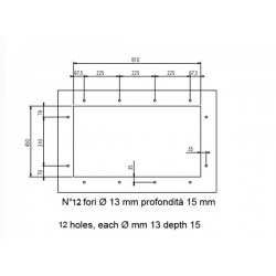 CM ARIEL 86x50 ÉVIER 1,5 CUVES ACIER INOXYDABLE BROSSÉ