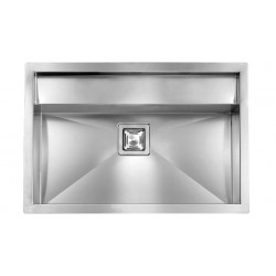 CM ARIEL 77X50 KITCHEN SINK 1BOWL BRUSHED STAINLESS STEEL - MADE IN ITALY