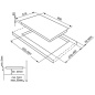 TABLE DE CUISSON INDUCTION SMEG SI5642D - 60 CM