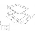 ENCIMERA DE INDUCCIÓN SMEG SI5633B - 60 CM