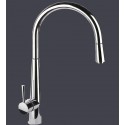 SMEG MD14CR MISCELATORE MONOCOMANDO CON DOCCETTA ESTRAIBILE CROMATO