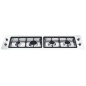 PIANO COTTURA SMEG PDXF116RS ACCIAIO INOX A FILO TOP 116 CM