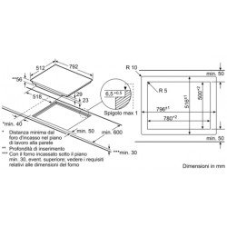 PIANO COTTURA A INDUZIONE SIEMENS EX801LYC1E FLEXINDUCTION PLUS 80 CM