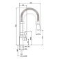 SMEG MIDR7RA-2 SINGLE LEVER SINK MIXER TAP COPPER