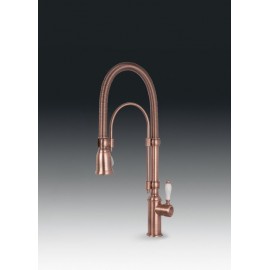SMEG MIDR7RA-2 MISCELATORE MONOCOMANDO CON DOCCETTA ESTRAIBILE RAME