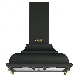 SMEG WALL MOUNTED CHIMNEY HOOD KC16AOE ANTHRACITE AESTHETIC CORTINA 60 CM EEC A