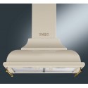 CAPPA A PARETE SMEG KC16POE CREMA ESTETICA CORTINA 60 CM