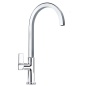 SCHOCK NEW AQUAARCO EINHAND SPÜLTISCHMISCHER CHROM