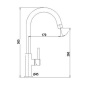 SCHOCK AQUADROP MISCELATORE MONOCOMANDO CROMATO