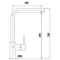 SCHOCK AQUATREND MISCELATORE MONOCOMANDO ANTRACITE