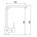 SCHOCK AQUAVIVA ROBINET MITIGEUR MONOCOMMANDE AVEC DOUCHETTE EXTRACTIBLE CHROME ET PUR BLANC