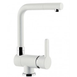 SCHOCK AQUAWINDOW LINEA MISCELATORE MONOCOMANDO PER LAVELLO SOTTOFINESTRA BIANCO ALPINA