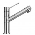 SCHOCK NEW AQUAFLEX GRIFO MONOCOMANDO PARA FREGADERO CAÑO HORIZONTAL EXTRAÍBLE CROMADO