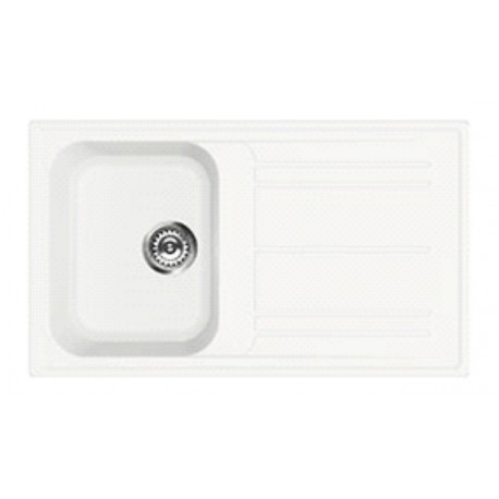 LAVELLO SMEG RIGAE LZ861B  - 1 VASCA BIANCO