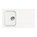 SMEG KITCHEN SINK RIGAE LZ861B - 1 BOWL WHITE