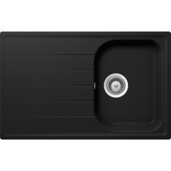 SCHOCK EINBAUSPÜLE LITHOS D100S CRISTALITE ANTHRAZIT