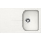 SCHOCK KITCHEN SINK LITHOS D100S - 1 BOWL CRISTALITE WHITE