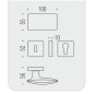 MANIGLIE PER PORTE COLOMBO DESIGN SERIE BOLD PT15 SU ROSETTA
