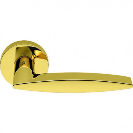 MANILLAS DE PUERTA COLOMBO DESIGN GAIA CON ROSETA MADE IN ITALY