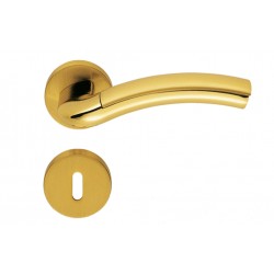 MANIGLIE PER PORTE COLOMBO DESIGN SERIE MILLA LC31R SU ROSETTA