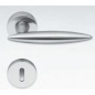COLOMBO DESIGN DOOR HANDLES PAIR PEGASO  SERIES ON ROSE MADE IN ITALY