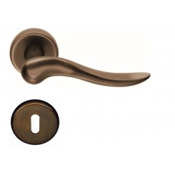 POIGNÉES DE PORTES COLOMBO DESIGN PETER SUR ROSACE MADE IN ITALY