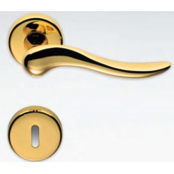 POIGNÉES DE PORTES COLOMBO DESIGN PETER SUR ROSACE MADE IN ITALY
