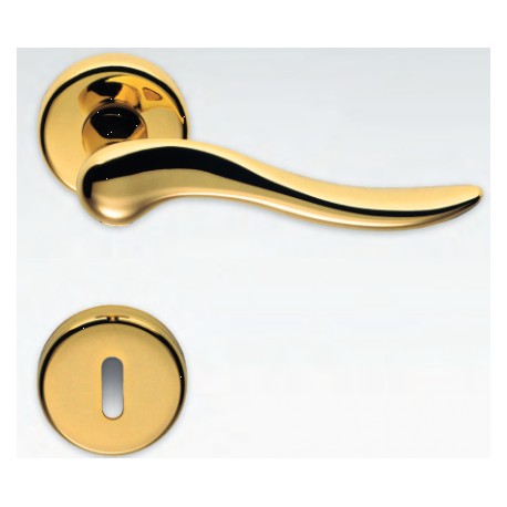 MANIGLIE PER PORTE COLOMBO DESIGN SERIE PETER SU ROSETTA