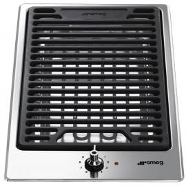 SMEG BARBECUE DOMINO PGF30B-1 - 30 CM