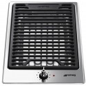SMEG BARBECUE DOMINO PGF30B-1 - 30 CM