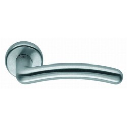 MANIGLIE PER PORTE COLOMBO DESIGN SERIE SIRIO SU ROSETTA