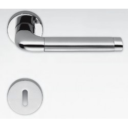 MANILLAS DE PUERTA COLOMBO DESIGN TAIPAN CON ROSETA MADE IN ITALY
