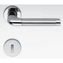 MANILLAS DE PUERTA COLOMBO DESIGN TAIPAN CON ROSETA MADE IN ITALY