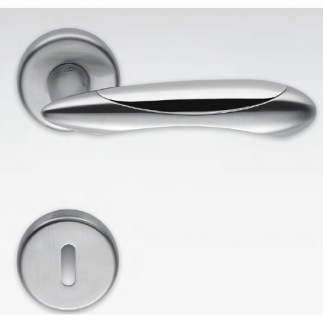 MANILLAS DE PUERTA COLOMBO DESIGN TALITA CON ROSETA MADE IN ITALY