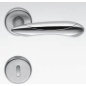 COLOMBO DESIGN DOOR HANDLES PAIR TALITA SERIES ON ROSE MADE IN ITALY