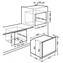 HORNO ELÉCTRICO PIROLÍTICO SMEG SFP120-1 ACERO INOXIDABLE LINEA DESIGN 60 CM