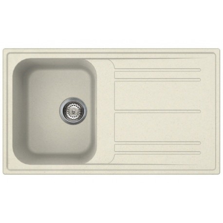 LAVELLO SMEG RIGAE LZ861P  - 1 VASCA PANNA