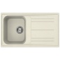 SMEG KITCHEN SINK RIGAE LZ861P - 1 BOWL CREAM