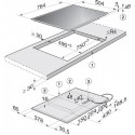 MIELE INDUCTION HOB KM 6118 75 CM