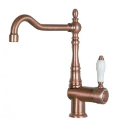 SMEG MIR6RA SINGLE LEVER SINK MIXER TAP COPPER