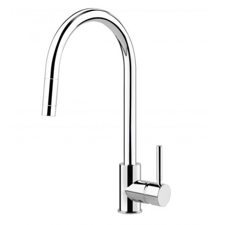 SMEG MD13CR2 MISCELATORE MONOCOMANDO CON DOCCETTA ESTRAIBILE CROMATO
