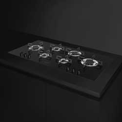 ENCIMERA DE COCCIÓN DOLCE STIL NOVO SMEG PVL6106CN NEGRO 100 CM