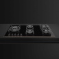 ENCIMERA DE COCCIÓN DOLCE STIL NOVO SMEG PV695LCNR NEGRO 90 CM