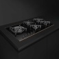 TABLE DE CUISSON SMEG PV695LCNR NOIR 90 CM DOLCE STIL NOVO
