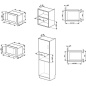 FOUR MICROONDES AVEC GRILL ÉLECTRIQUE SMEG FMI020X