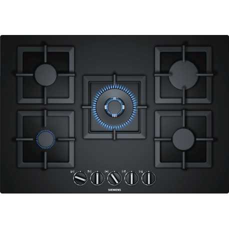 PIANO COTTURA SIEMENS EP7A6QB20 CRISTALLO NERO 75 CM