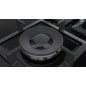 ENCIMERA DE COCCIÓN BOSCH PPQ7A6B20 CRISTAL NEGRO 75 CM
